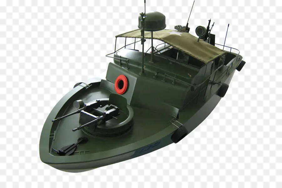 Barco Militar，Verde PNG