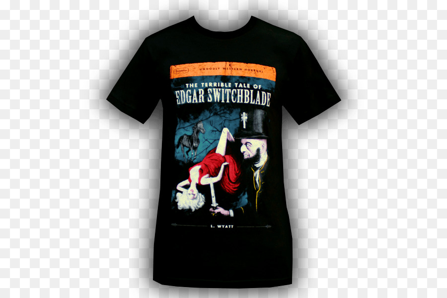 Camiseta，Terrível Conto De Edgar Switchblade PNG