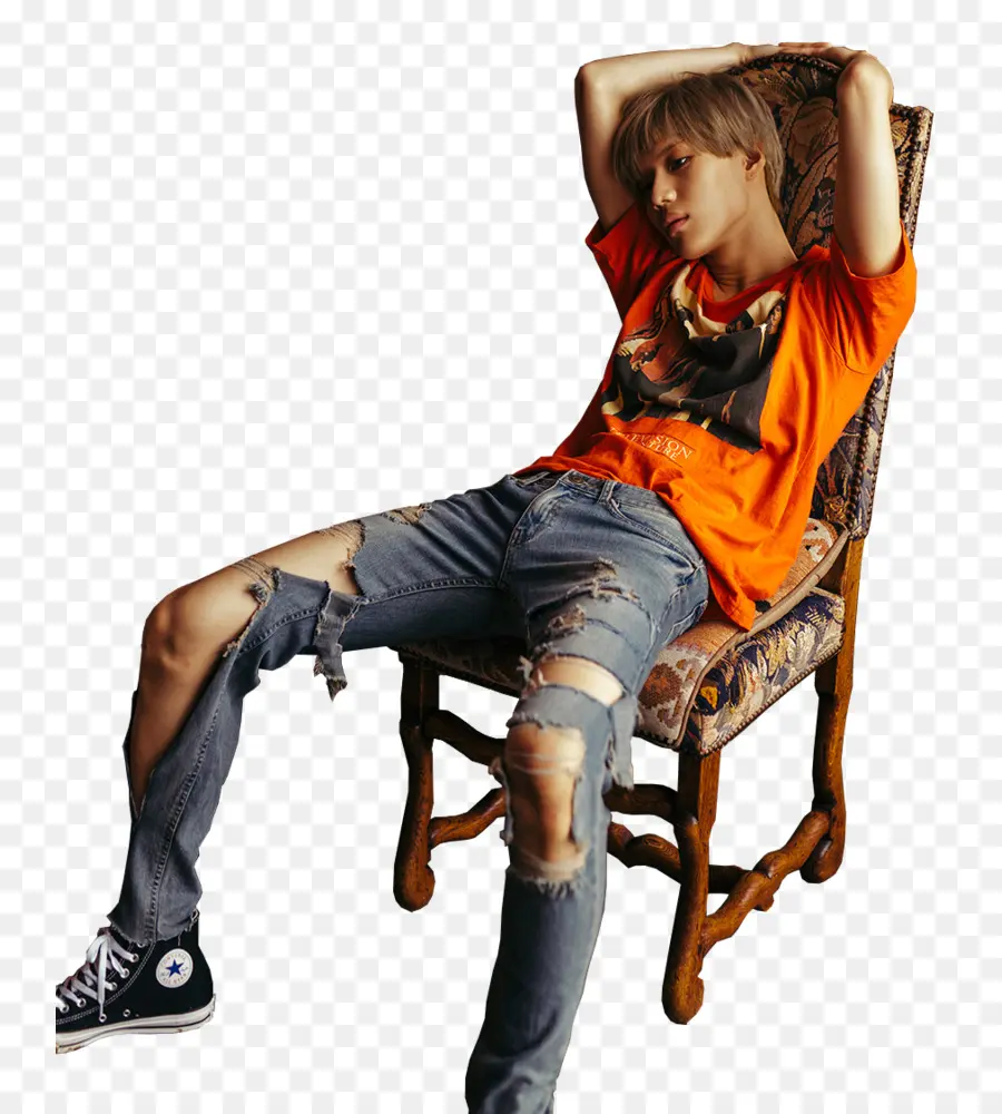 Homem De Jeans Rasgado，Jeans Rasgados PNG