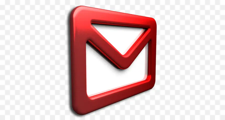 Ícone De Correio Vermelho，E Mail PNG