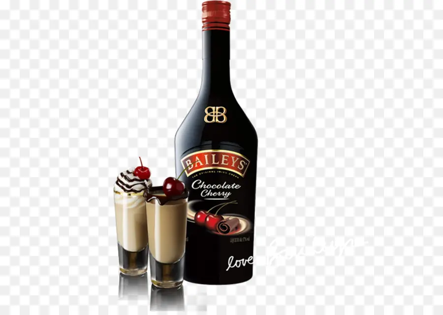 Garrafa Baileys，Cereja De Chocolate PNG