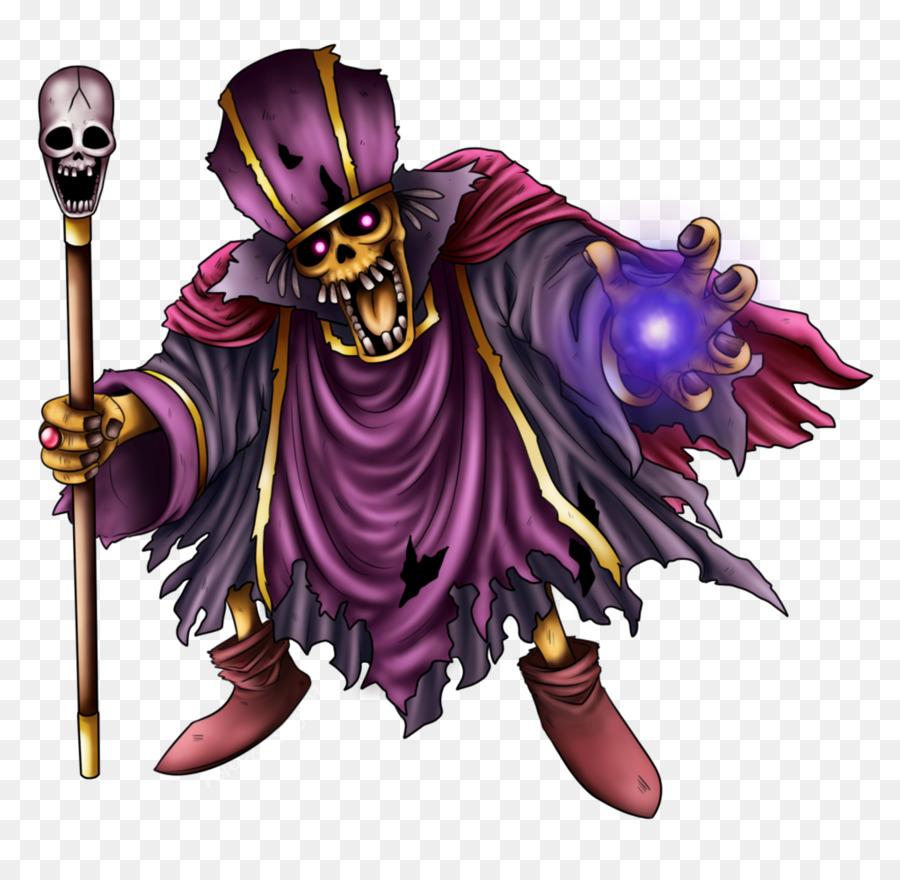 Mago Esqueleto，Magia PNG