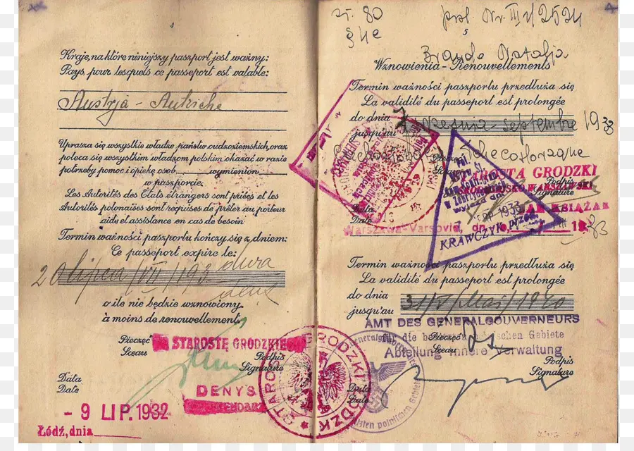 Passaporte，Documento PNG