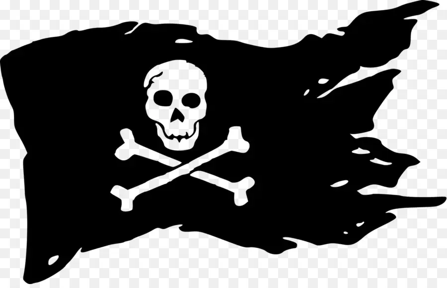 Bandeira Pirata，Crânio PNG