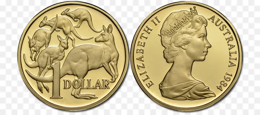 Moeda De Dólar Australiano，Canguru PNG