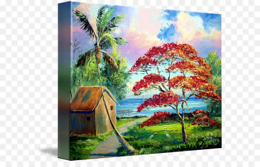 Pintura De Paisagem，Natureza PNG