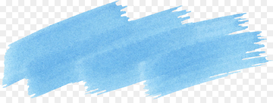 Pincelada Azul，Pintar PNG