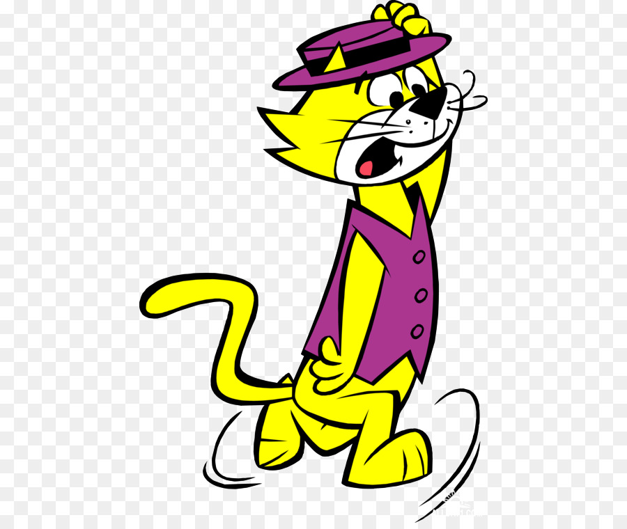 Gato De Desenho Animado，Amarelo PNG