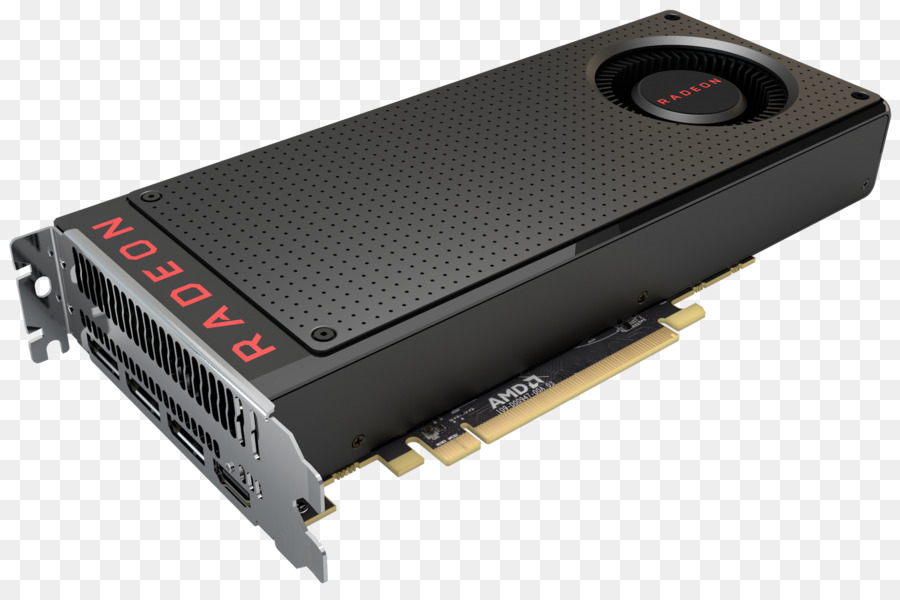 Placas Gráficas Placas De Vídeo，Amd Radeon Rx 480 PNG