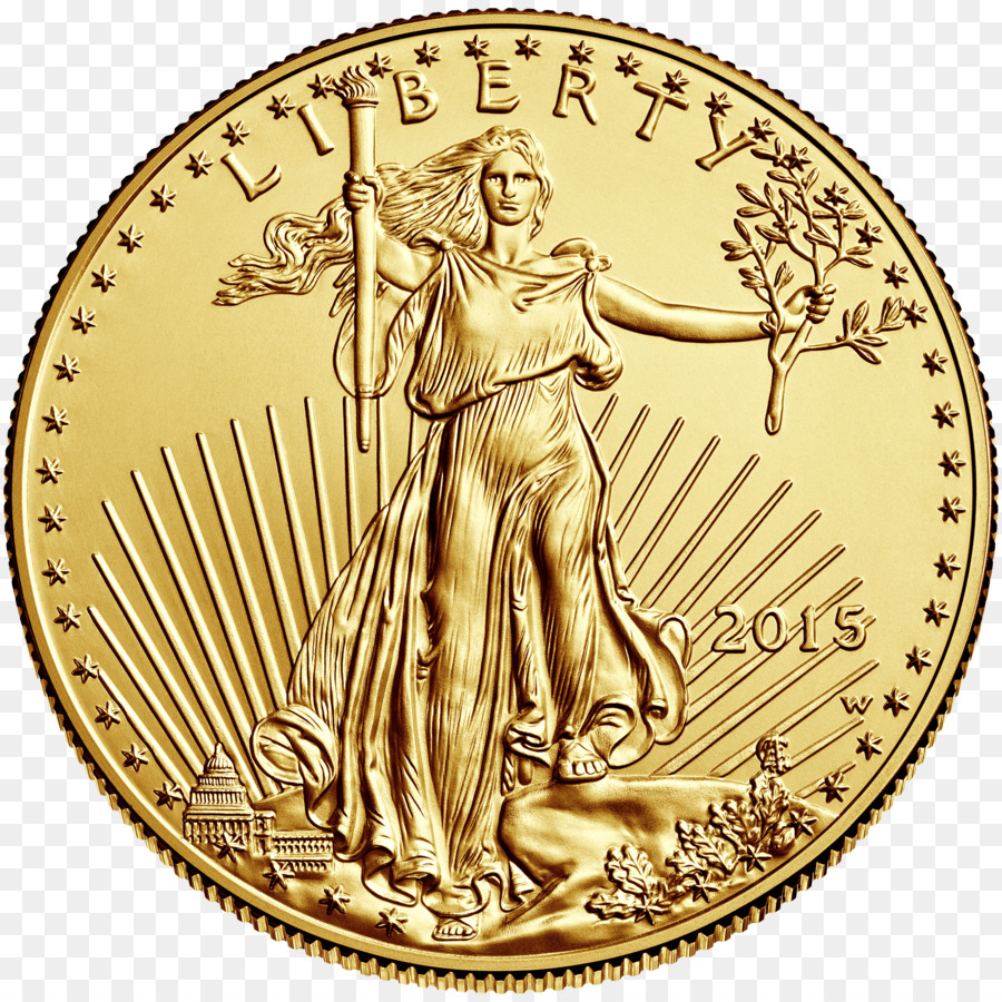 American águia De Ouro，Moeda Bullion PNG