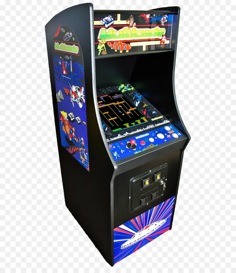 Arcade Cabinet，Ms Pacman PNG