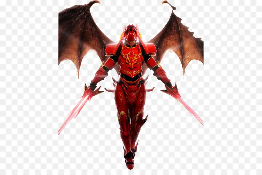 Personagem Blindado Vermelho，Asas PNG