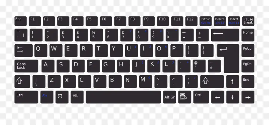 Teclado，Chaves PNG