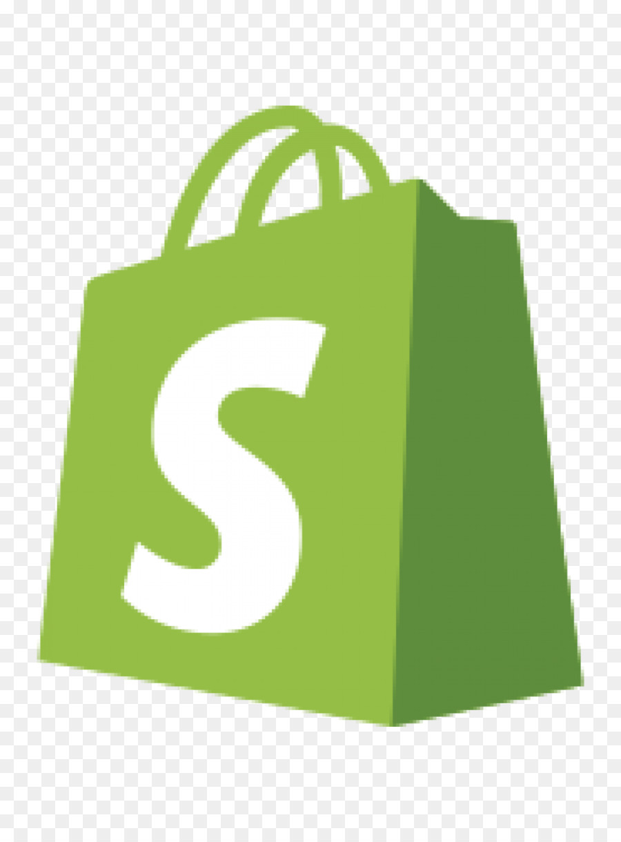 Sacola De Compras Verde，Shopify PNG