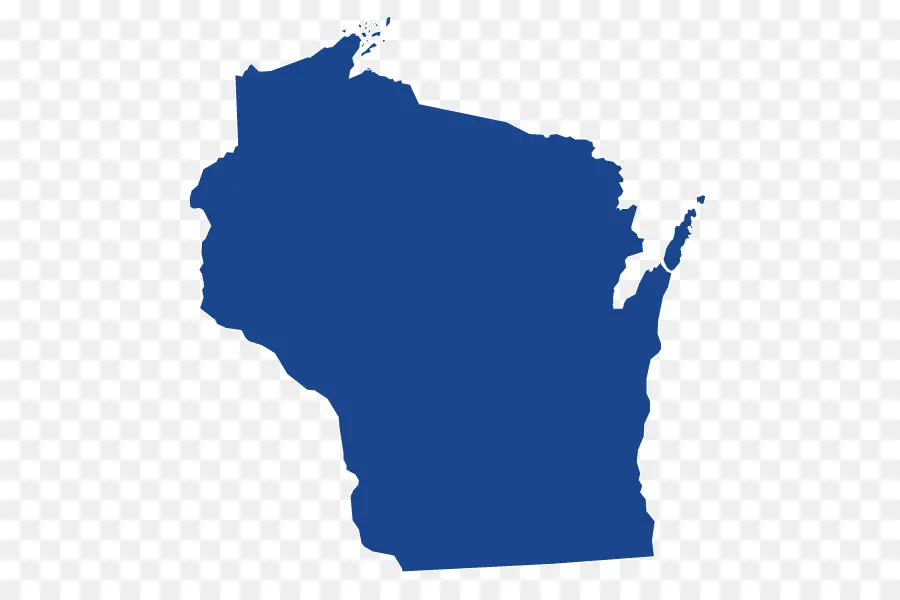 Mapa De Wisconsin，Estado PNG