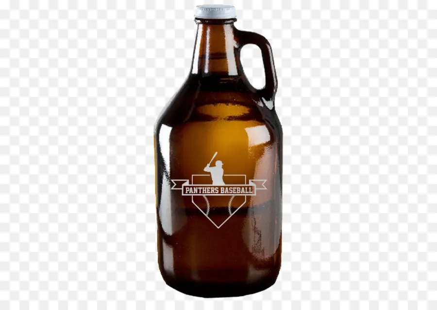 Growler De Cerveja Marrom，Cerveja PNG