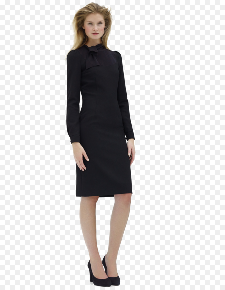 Little Black Dress，Wrap Dress PNG