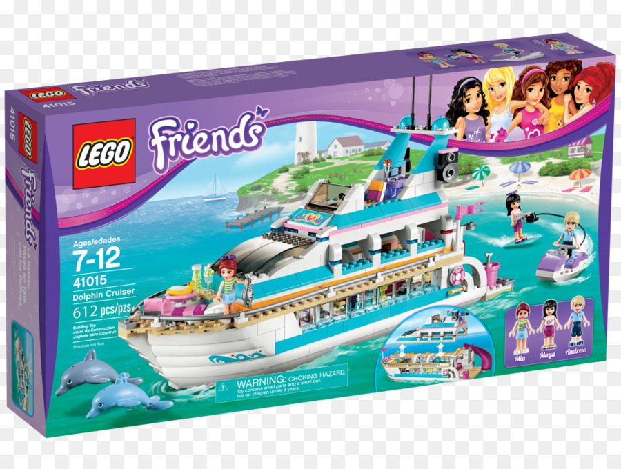 Lego 41015 Amigos Golfinhos Cruiser，Lego Amigos PNG