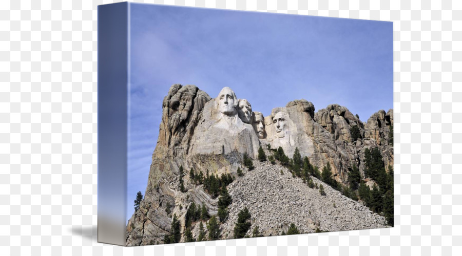 O Monte Rushmore National Memorial，Geologia PNG