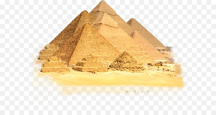 Grande Pirâmide De Gizé，Grande Esfinge De Gizé PNG