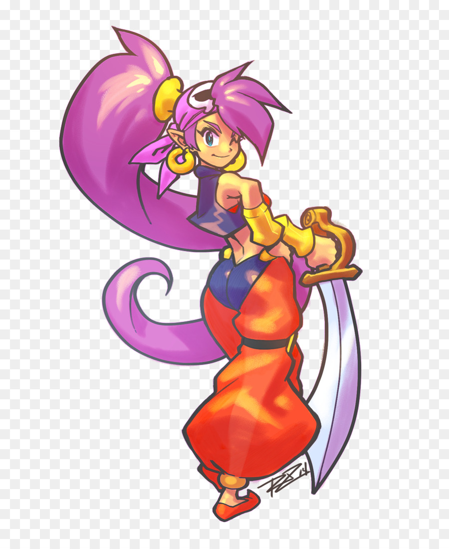 Shantae Halfgenie Herói，Shantae E A Maldição Do Pirata PNG