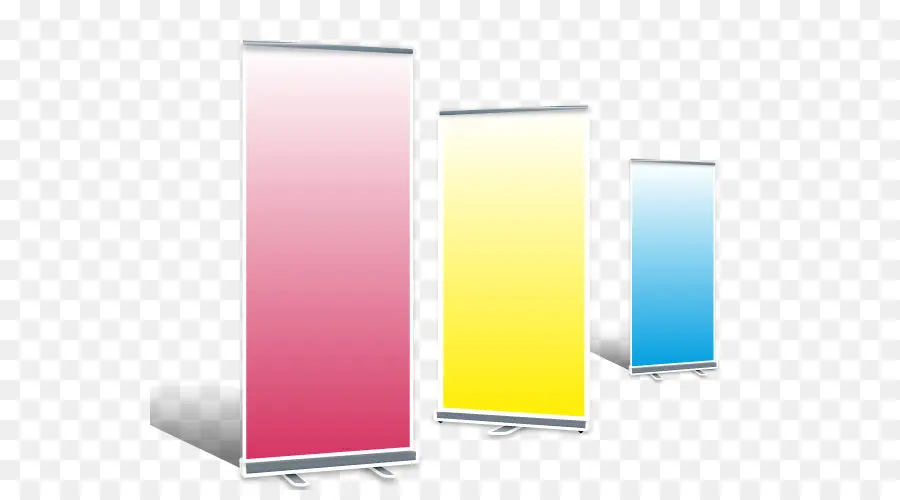 Banners Coloridos，Mostrar PNG