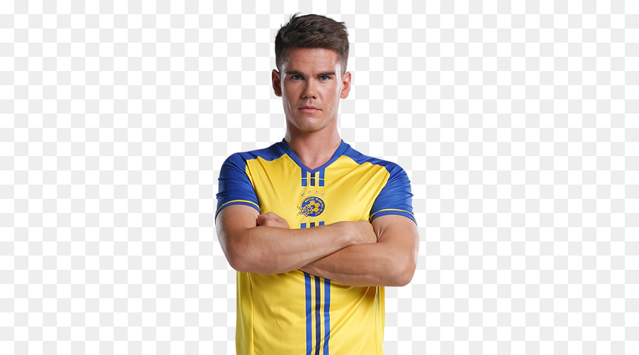 Jogador De Futebol，Camisa Amarela PNG