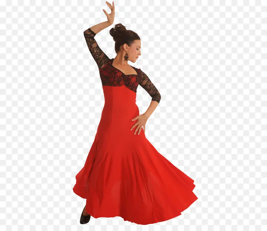 Mulher De Vestido Vermelho，Vestido Vermelho PNG