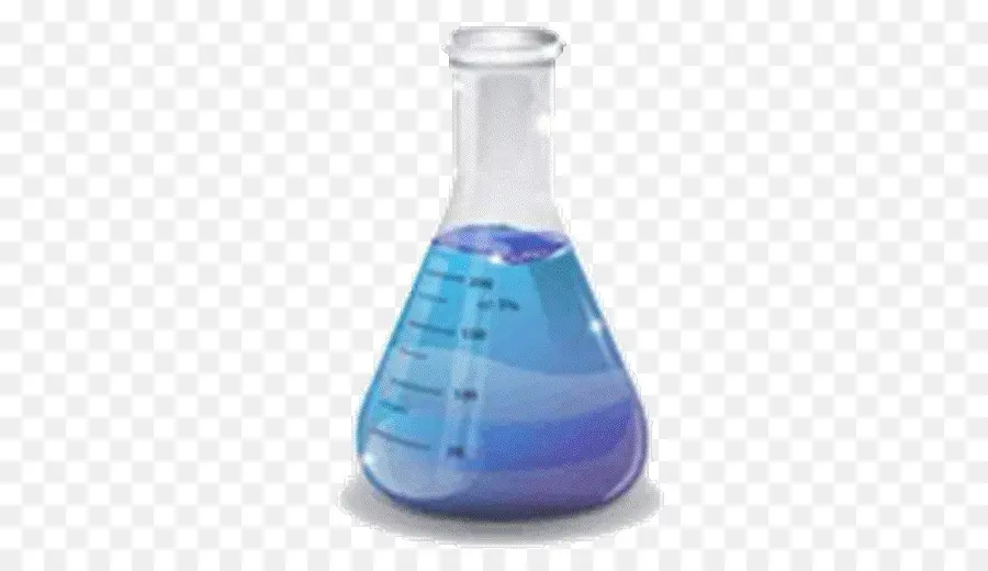 Frasco Erlenmeyer，Química PNG