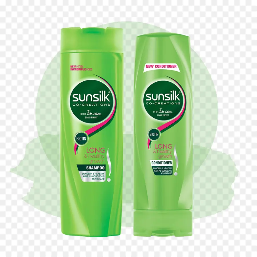 Shampoo E Condicionador Sunsilk，Cuidados Com O Cabelo PNG