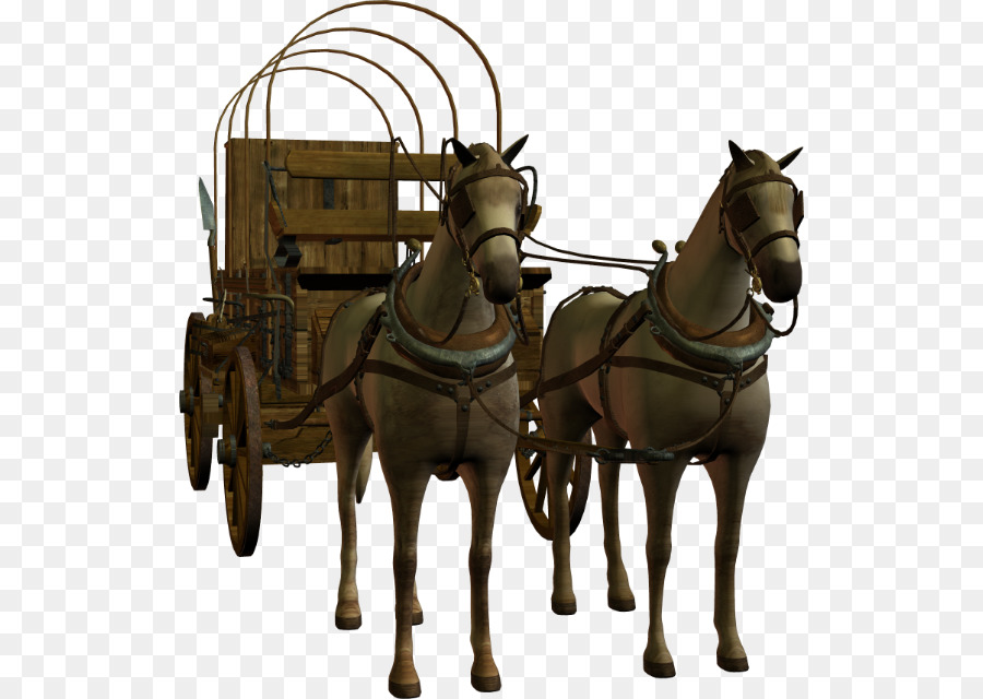 Carroça Puxada Por Cavalos，Cavalo PNG