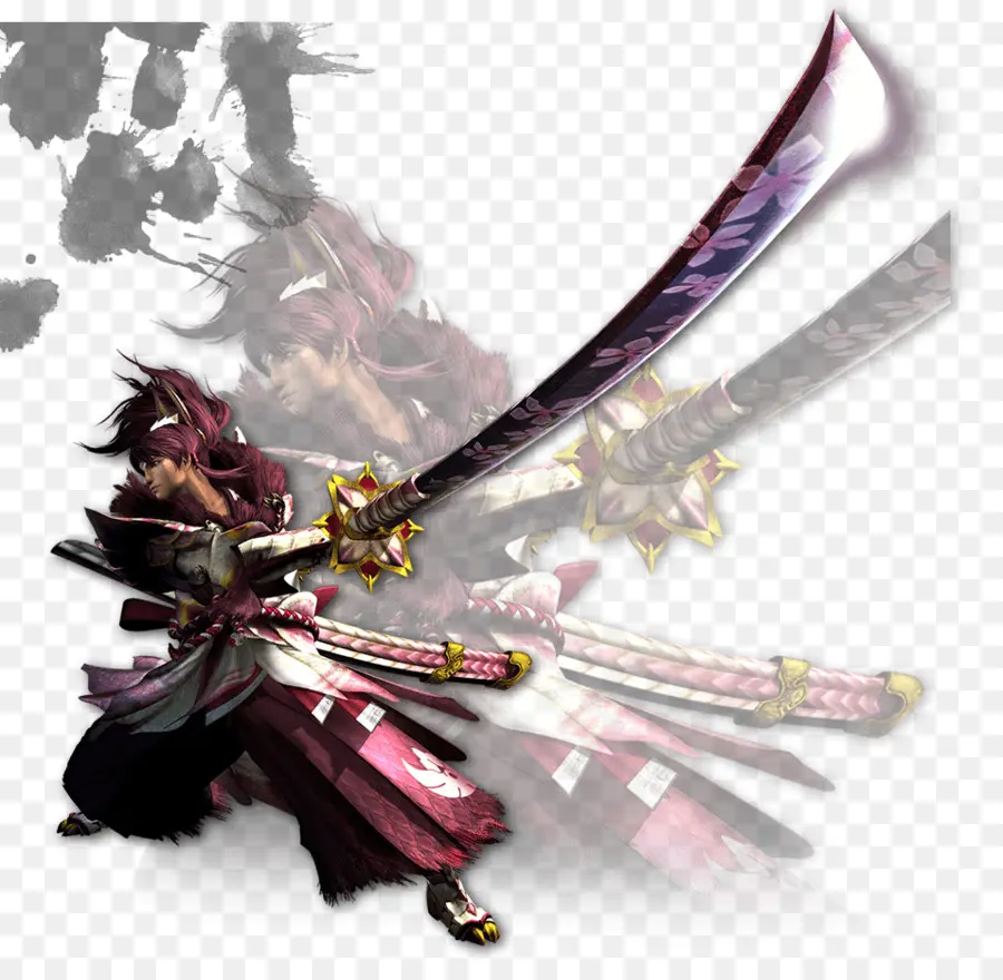 Samurai，Espada PNG