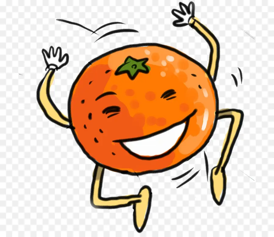 Desenho Animado Laranja，Fruta PNG