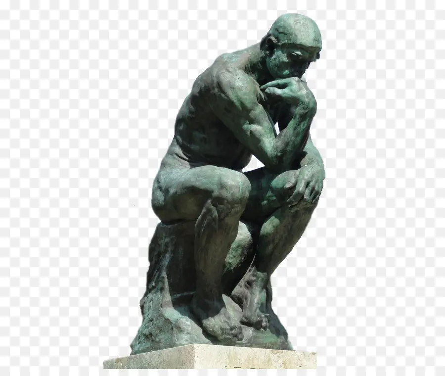 Pensador，Museu Rodin PNG