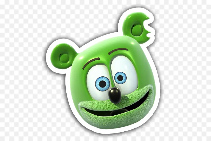 Cabeça De Urso Verde，Bonitinho PNG