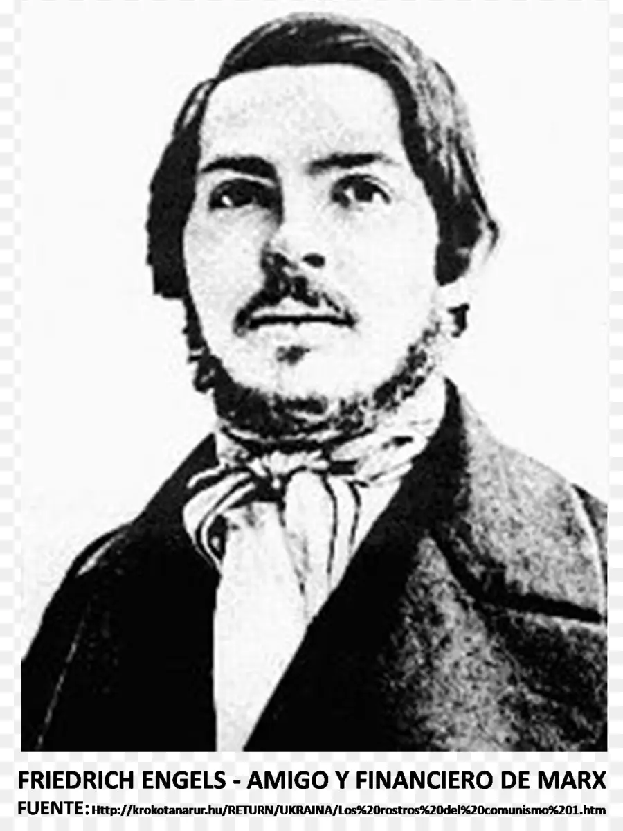 Friedrich Engels，Manifesto Comunista PNG