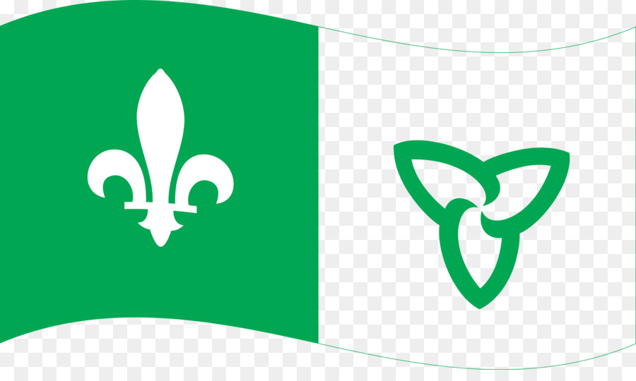 Ontário，Francoontarian Bandeira PNG