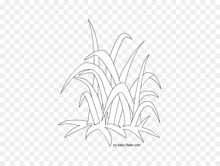 Planta De Haste，Arte De Linha PNG