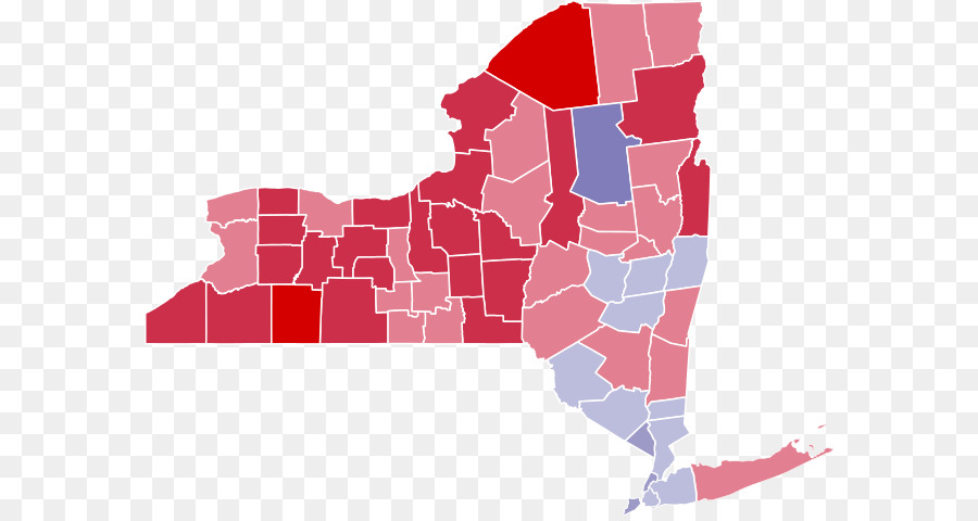 Mapa Do Estado De Nova York，Estado PNG