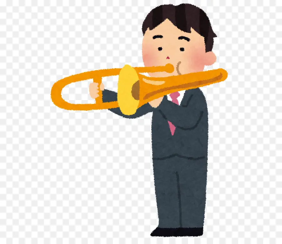 Tocador De Trombone，Músico PNG