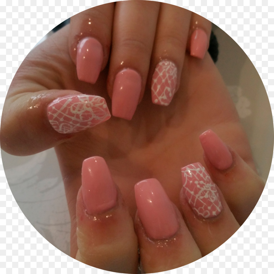 Unhas Rosa，Manicure PNG