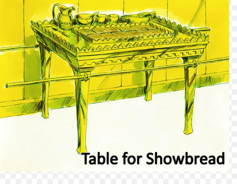 Mesa Para Showbread，Religioso PNG