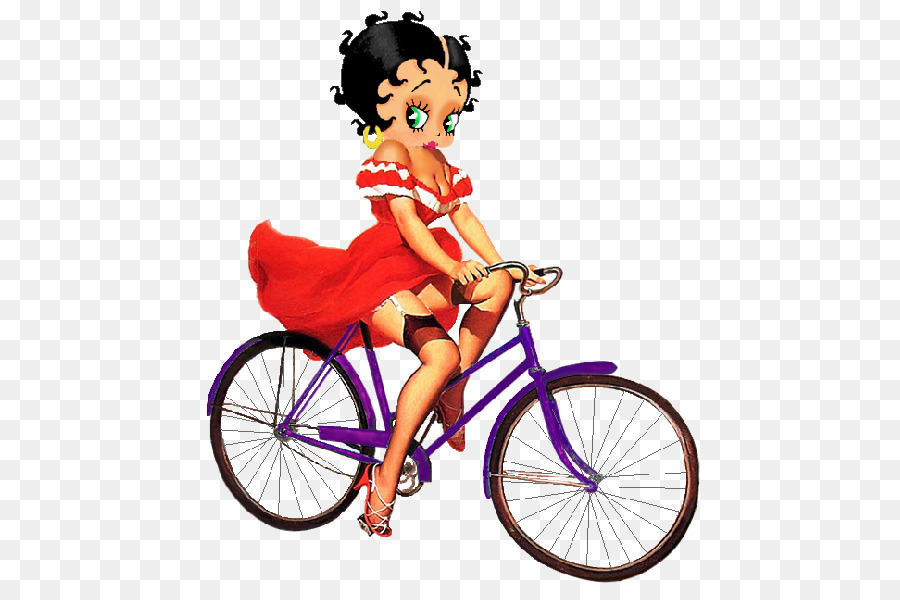 Betty Boop，Bicicleta Na Cidade PNG