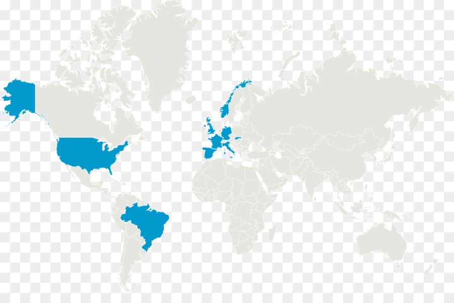 Mapa Mundial，Países PNG