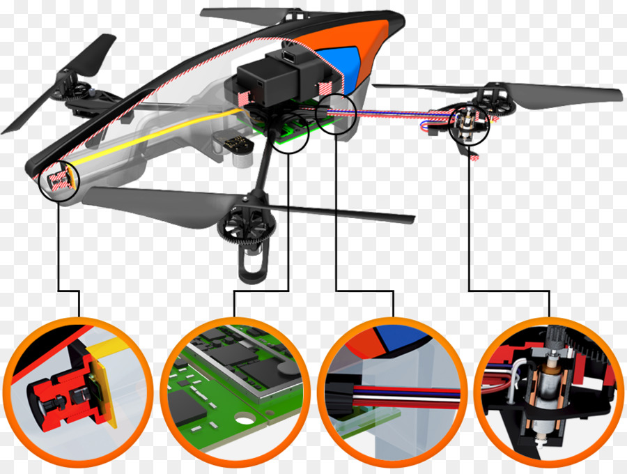 Papagaio Ardrone，Papagaio Bebop Drone PNG