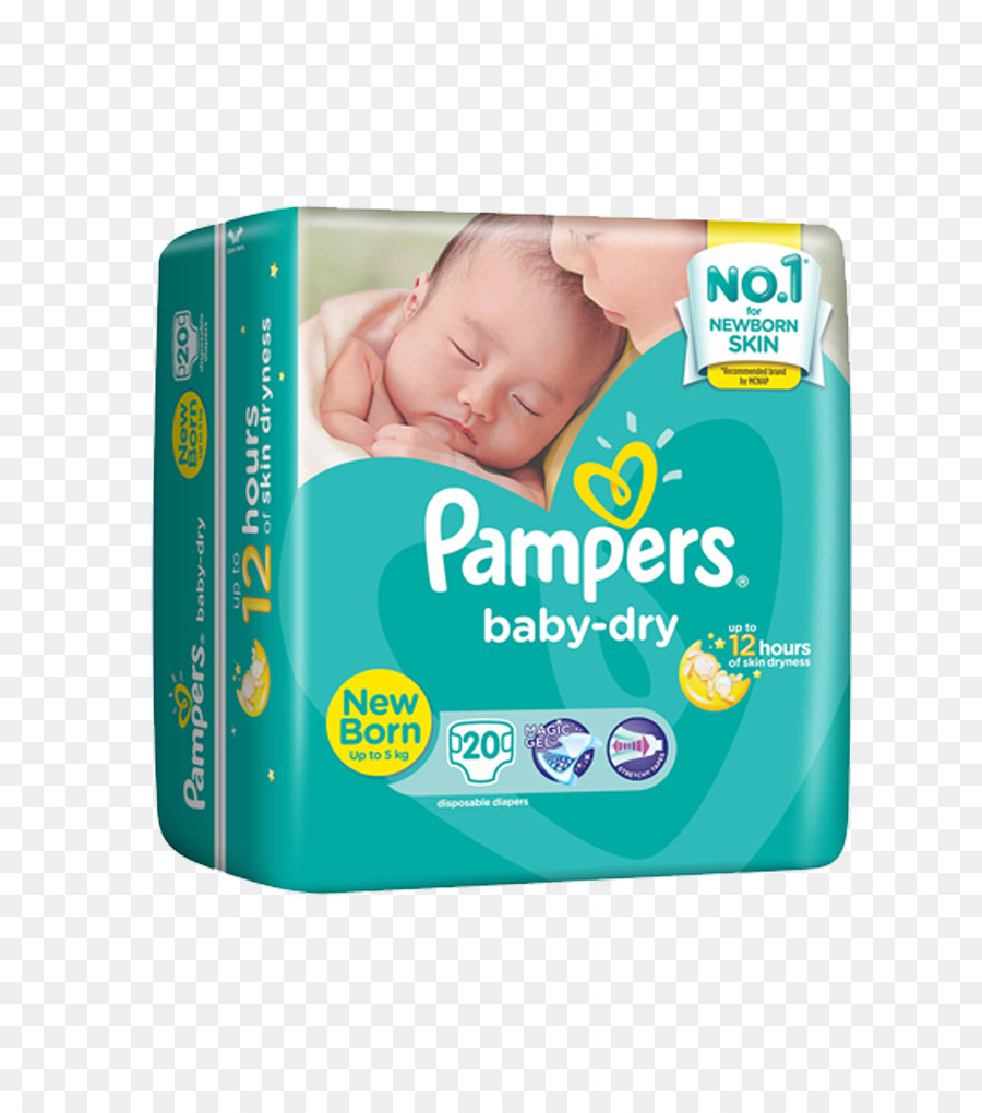 Pampers Baby Dry，Fraldas PNG