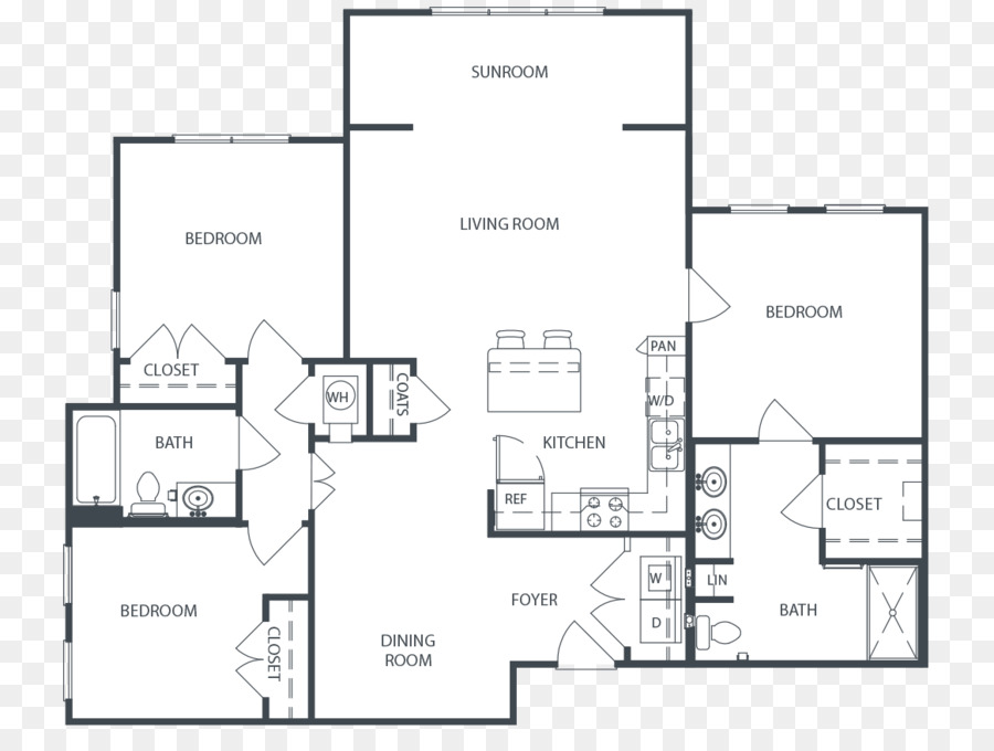 Planta Baixa Do Apartamento，Disposição PNG