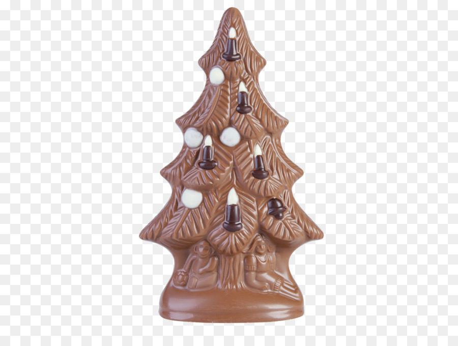 Árvore De Natal De Chocolate，Sobremesa PNG