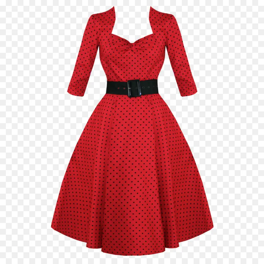 Vestido Vermelho，Moda PNG