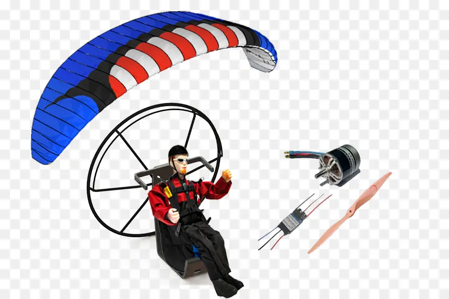 Paramotor，Parapente PNG